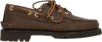 Yuketen Leren loafers - Bruin