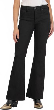 Kut from the Kloth Stella Fab Ab Flare Jean In Black