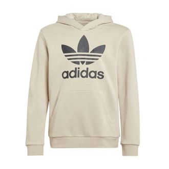 adidas Kids Sweatshirts, male, Beige, 15 Y, Hooded Sweatshirt