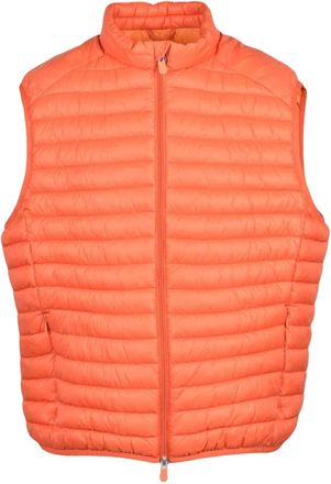 Save The Duck Heren, Jassen, Oranje, Maat: 3XL Nylon