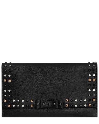 Rebecca Minkoff Bowie Studded Leather Wallet Clutch