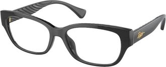 Ralph Lauren Glasses, female, Black, 55 MM, Ra7165U Optical Frame