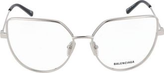 Balenciaga Sonnenbrille Balenciaga Bb0197 O 003 Silber Silber Transparent /16/140