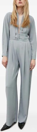 Iro Cinnie pleated jumpsuit - Grey