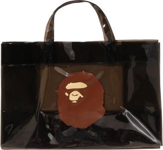 A Bathing Ape Ape Head Clear Bag m