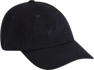 Woolrich Gorra de b&eacute;isbol de lana Melton - Accessories - Hombre - Azul - ONE SIZE