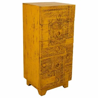 Wanderlust Deco Sinfonier de madera artesanal 45 x 40 x 100h cm