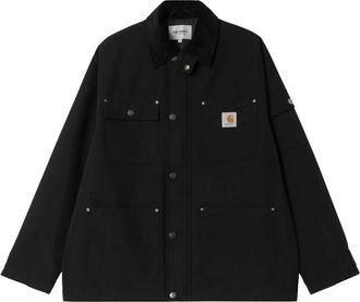 Carhartt Work in Progress Clapton Jas - Heren - Zomerjassen - Zwart - M - Nylon - Jassen