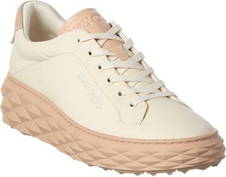 Jimmy Choo London Jcxmalbon Diamond/F Leather Sneaker