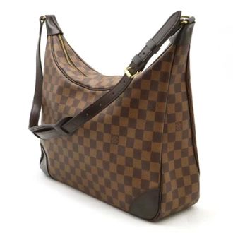 Louis Vuitton Pre-owned Shoulder Bags, female, Brown, Size: ONE SIZE Pre-owned Boulogne Damier Shoulder Bag