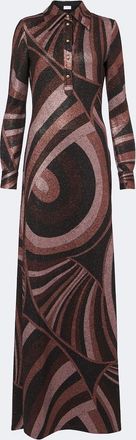 Pucci Iride Lurex jersey gown
