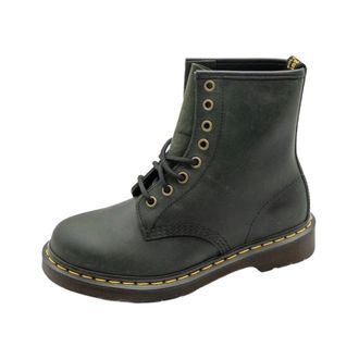 Dr. Martens 1460 Veterboots - Dames - Schoenen - Groen - Maat: 39 EU Leer