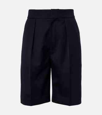 Victoria Beckham High-rise Bermuda shorts