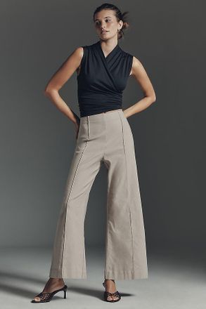 Maeve Wide Crop Flare Pants