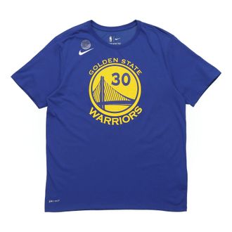 Nike Golden State Warriors DRI-FIT NBA Short Sleeve Blue Curry 870775-496