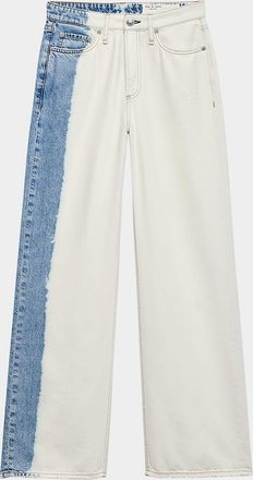 Rag & Bone Featherweight Logan Wide-Leg Jeans