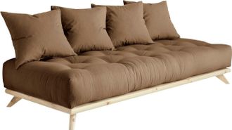 Karup Design Daybett »Senza, Sofa, mit Futonmatratze, minimalistisch, massives Kiefernholz« Handgefertigt, skandinavisches Design, vielseitig, schlichter Stil