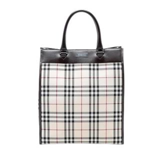 Burberry Pre-owned Tote Bags, female, Beige, Size: ONE SIZE Pre-owned Canvas Tote