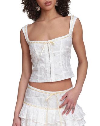Avec Les Filles Crop Top