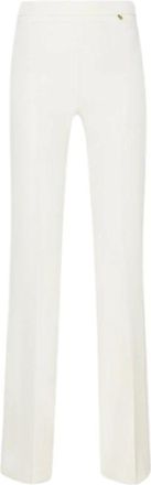 Liu Jo Broeken, Dames, Beige, S, Polyester, Cf 3132 T2200 Wijde broek