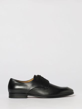 Bally Regent Smooth Calfskin Leather Derby Shoes with Round Toe