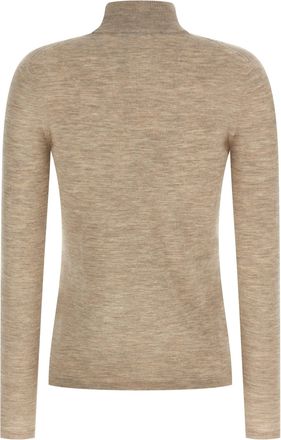 Max Mara Womens Beige Cashmere Cardigan Clothing