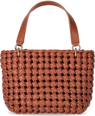 Themoirè Kobo Light Brown Handbag