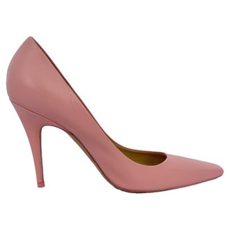 Jimmy Choo London Jimmy Choo x Off-White Frances Pumps in Roze Leer