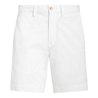 Ralph Lauren Casual Shorts, male, White, Size: W36 Bedford Flat Short