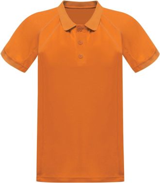 Regatta Professional Mens Coolweave Short Sleeve Polo Shirt (S) (Sun Orange)