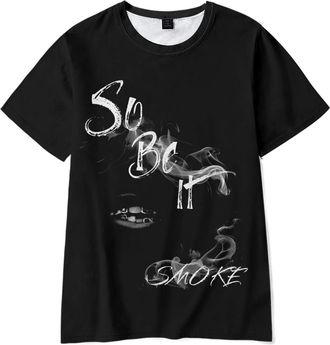 Generic Clipse So Be It T-Shirt, Adult Short Sleeve Tees Crew Neck Casual Unisex Street Style Daily Wear in All Seasons,Black,M