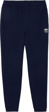 Lacoste Katoenen Tapered Sweatbroek voor Volwassenen (Blauw)