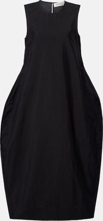 R&oacute;he R&oacute;he Linen and silk-blend midi dress