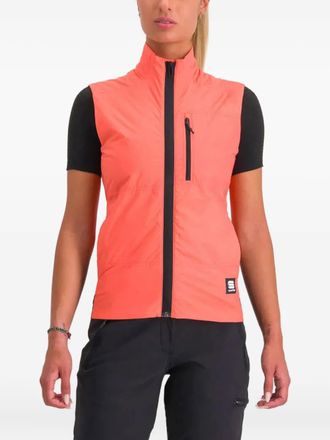 Sportful Xplore Thermal W mouwloze top met rits - Roze