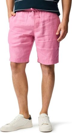 Rodd & Gunn Linen Shorts in Geranium at Nordstrom, Size X-Small