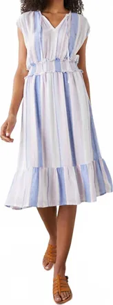 Rails Ashlyn Midi Dress In Marini Stripe