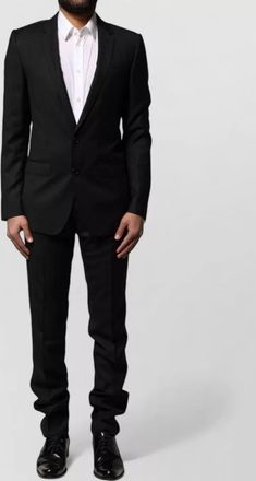 Dolce & Gabbana silk blend slim fit single breasted suit