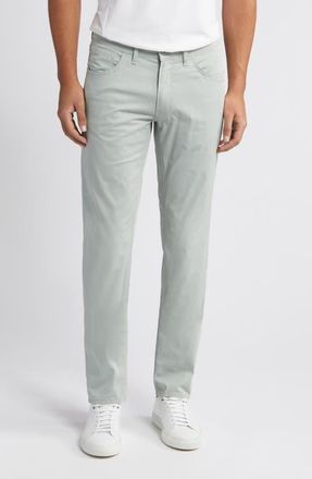 Brax Chuck Slim Fit Five-Pocket Pants in Avocado at Nordstrom, Size 36 X 34