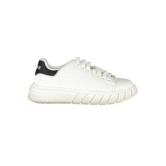 Ga&euml;lle Paris Bianco Polyurethane Men Mens Sneaker