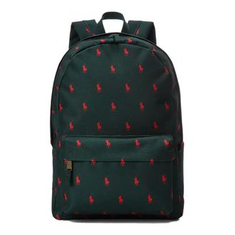 Ralph Lauren Backpacks, unisex, Green, Size: ONE SIZE Zaino Backpack