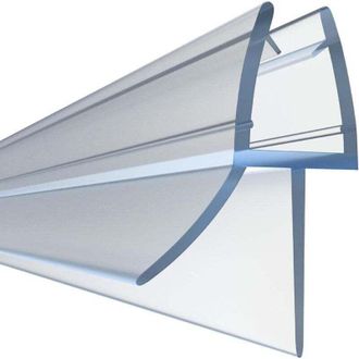 OEM Kit De Fijaci&oacute;n Para Puertas Y Mamparas De Ducha, Junta De Alta Calidad Para Puertas Y Cabinas De Ducha, 1 Junta De 70 Cm - 6 Mm Para Puertas De Ducha