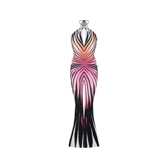 Roberto Cavalli Ray of Paradise Print Jumpsuit - female - Roberto Cavalli - Jumpsuits - Multicolor - L - Jumpsuits & Playsuits