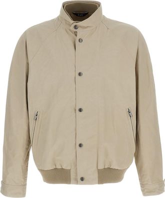 Fay Structured Beige Jacket with Clean Minimalist Design