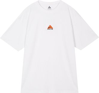 Nike x ACG Logo Embroidered Pattern Loose Round Neck Short Sleeve White DQ1815-121