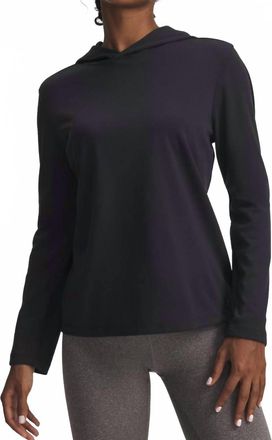 Under Armour Coldgear Infrared Hoodie Sweatshirt In Black