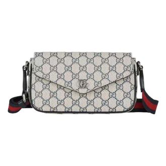 Gucci (WMNS) Gucci Ophidia Mini Bag Beige Grey 764961-FACU3-4047
