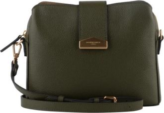 Pourchet Cavalcade Schoudertas - Dames - Schoudertassen - Groen - ONE Size - Leer - Tassen
