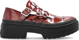 Converse Ctas Lugged schoenen - Dames - Loafers - Bruin - 39 1/2 EU - Leer - Schoenen