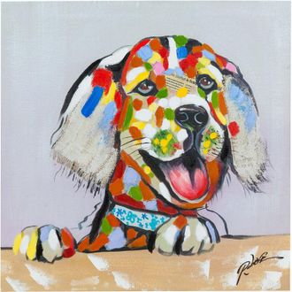 Biscottini International Biscottini - Cuadro &Oacute;leo Sobre La Tela Pintado A La Mano