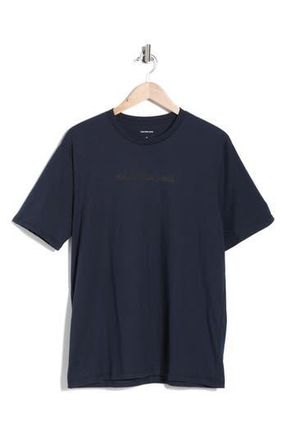 Calvin Klein Logo Graphic Tee in Dark Sapphire at Nordstrom Rack, Size Xx-Large